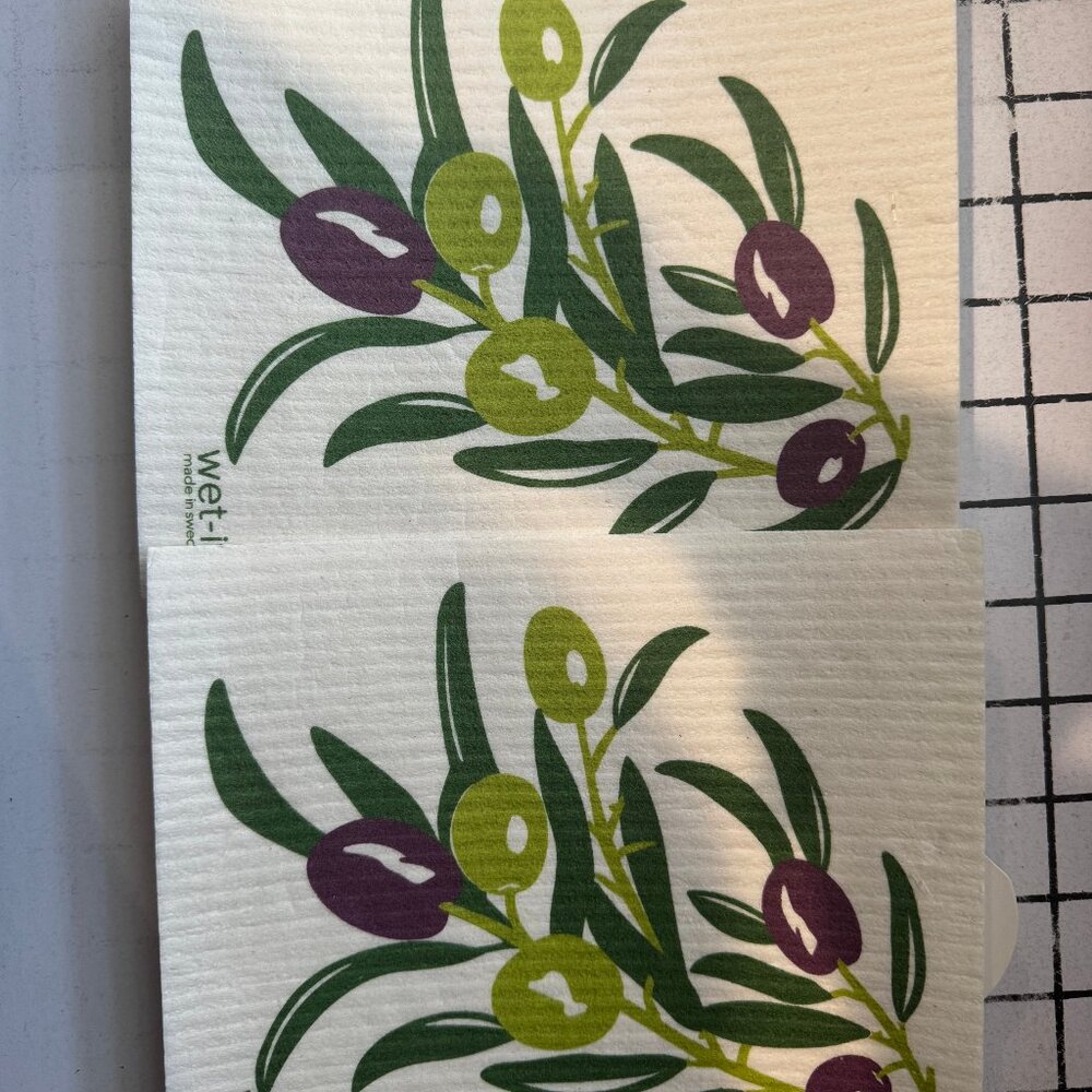 Wet-It! Swedish Treasures Dishcloth & Cleaning Cloth -Set of 2